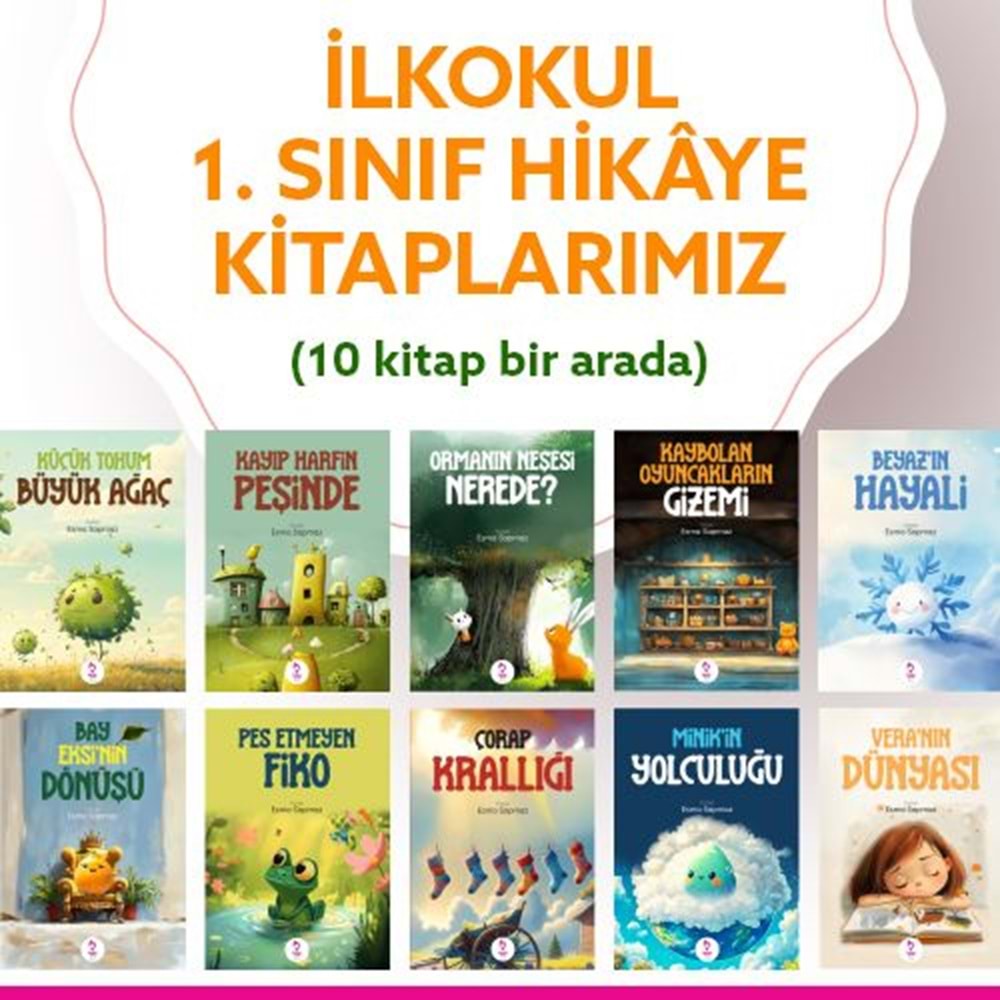 1 Sınıf Hikaye Kitabımız 20 ve üzeri toplu siparişlerde geçerlidir.