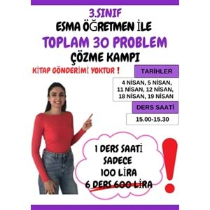 3. Sınıf Kampı – Nisan 2026