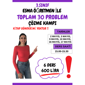 3. Sınıf Kampı – Mayıs 2026