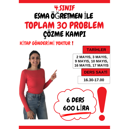 4. Sınıf Kampı – Mayıs 2026